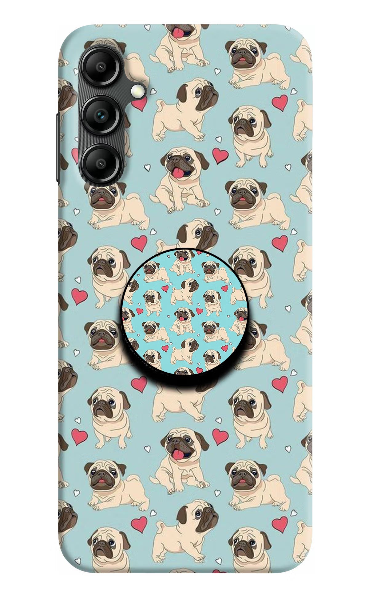 Pug Dog Samsung A14 5G Pop Case by Casekaro