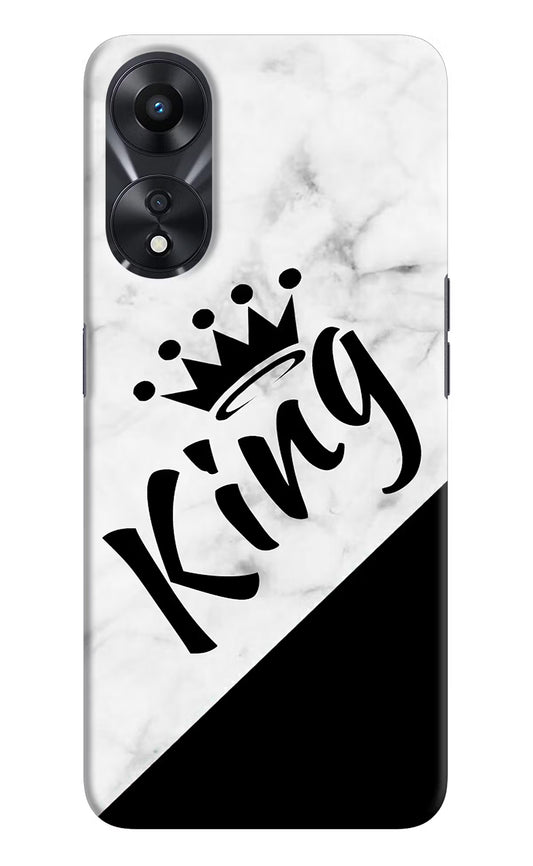 King Oppo A78 5G Hard Case Back Cover by Casekaro
