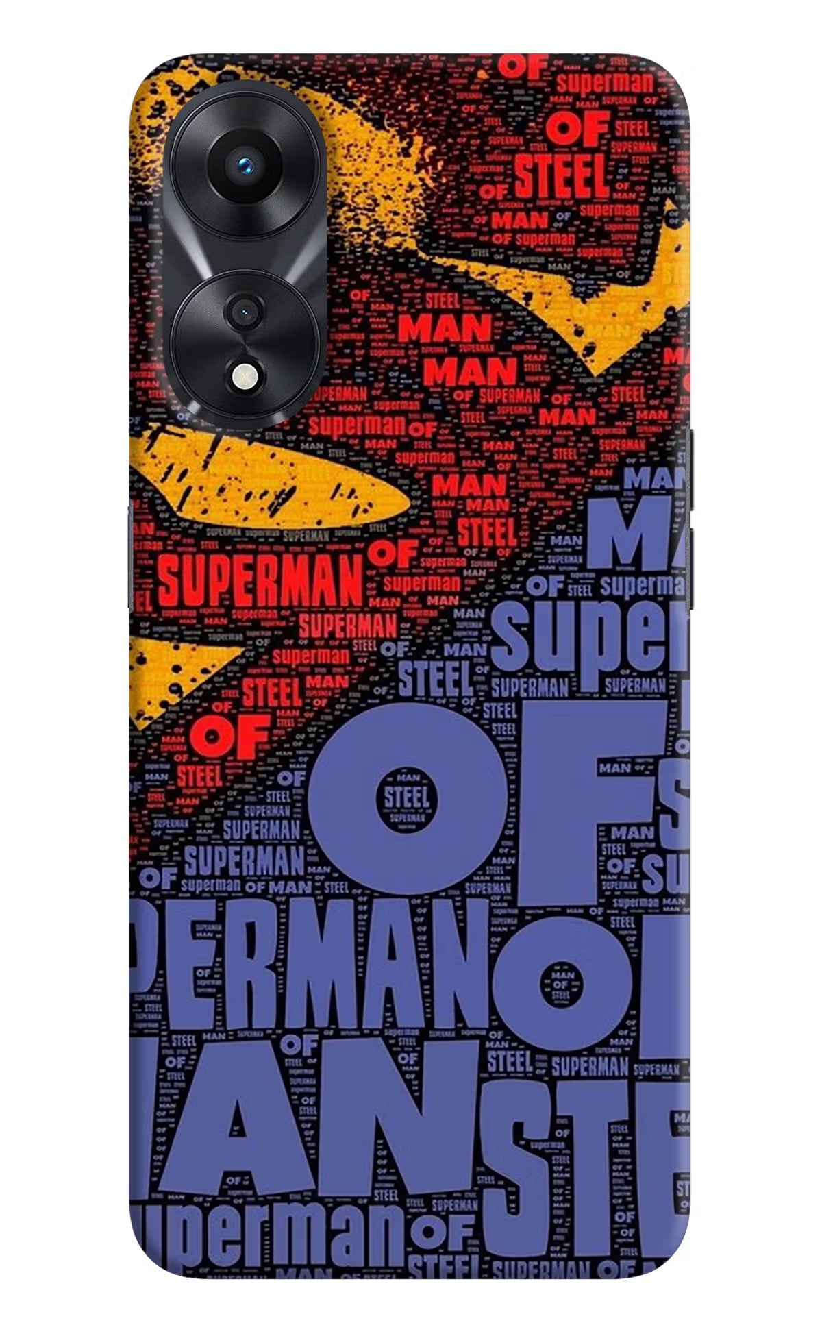 Superman Oppo A78 5G Hard Case Back Cover by Casekaro