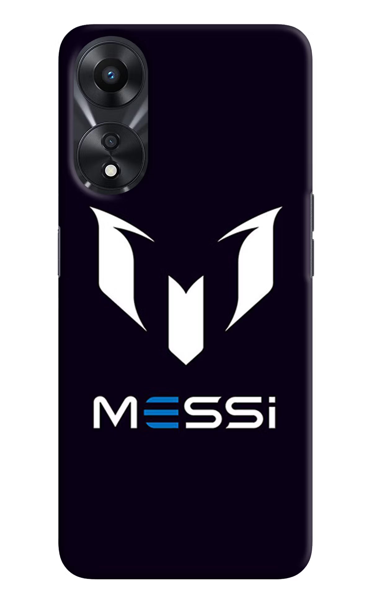 Messi Logo Oppo A78 5G Hard Case Back Cover by Casekaro