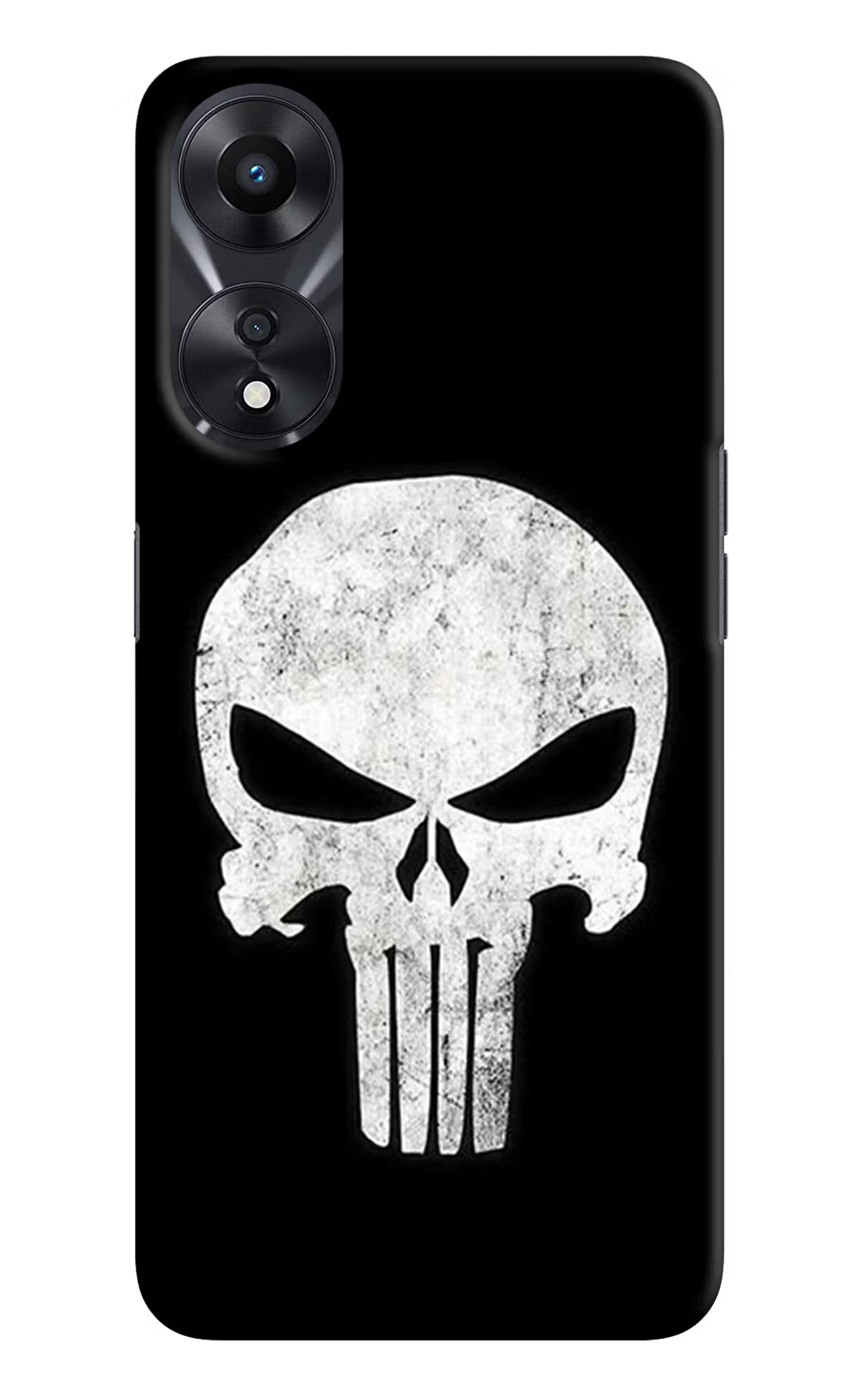 Punisher Skull Oppo A78 5G Hard Case Back Cover by Casekaro