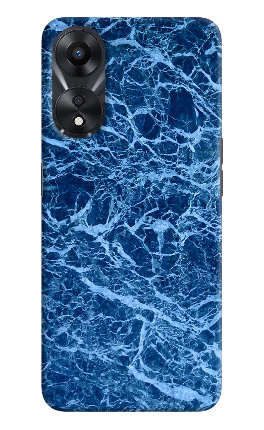 Blue Marble Oppo A78 5G Hard Case Back Cover by Casekaro