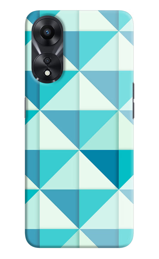 Abstract Oppo A78 5G Hard Case Back Cover by Casekaro