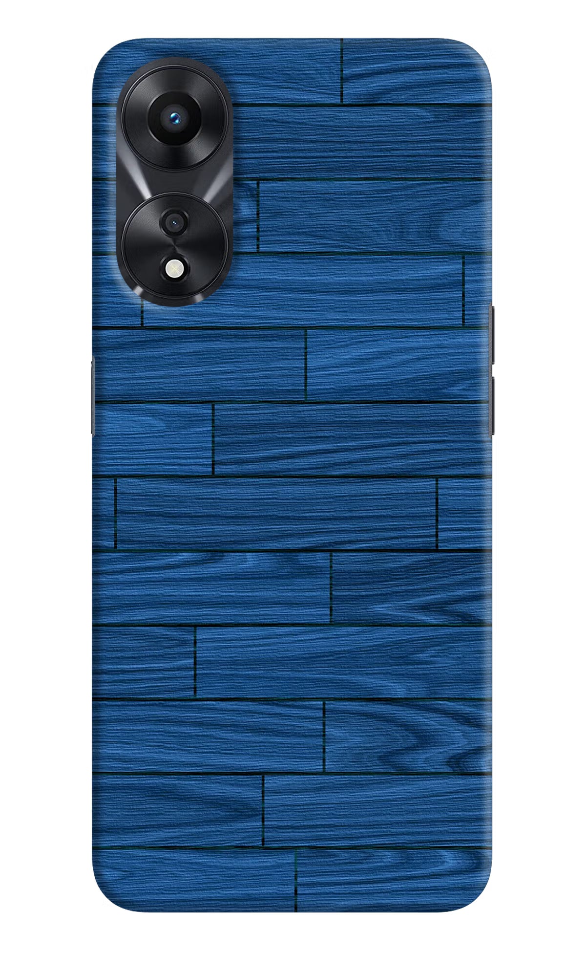 Wooden Texture Oppo A78 5G Hard Case Back Cover by Casekaro