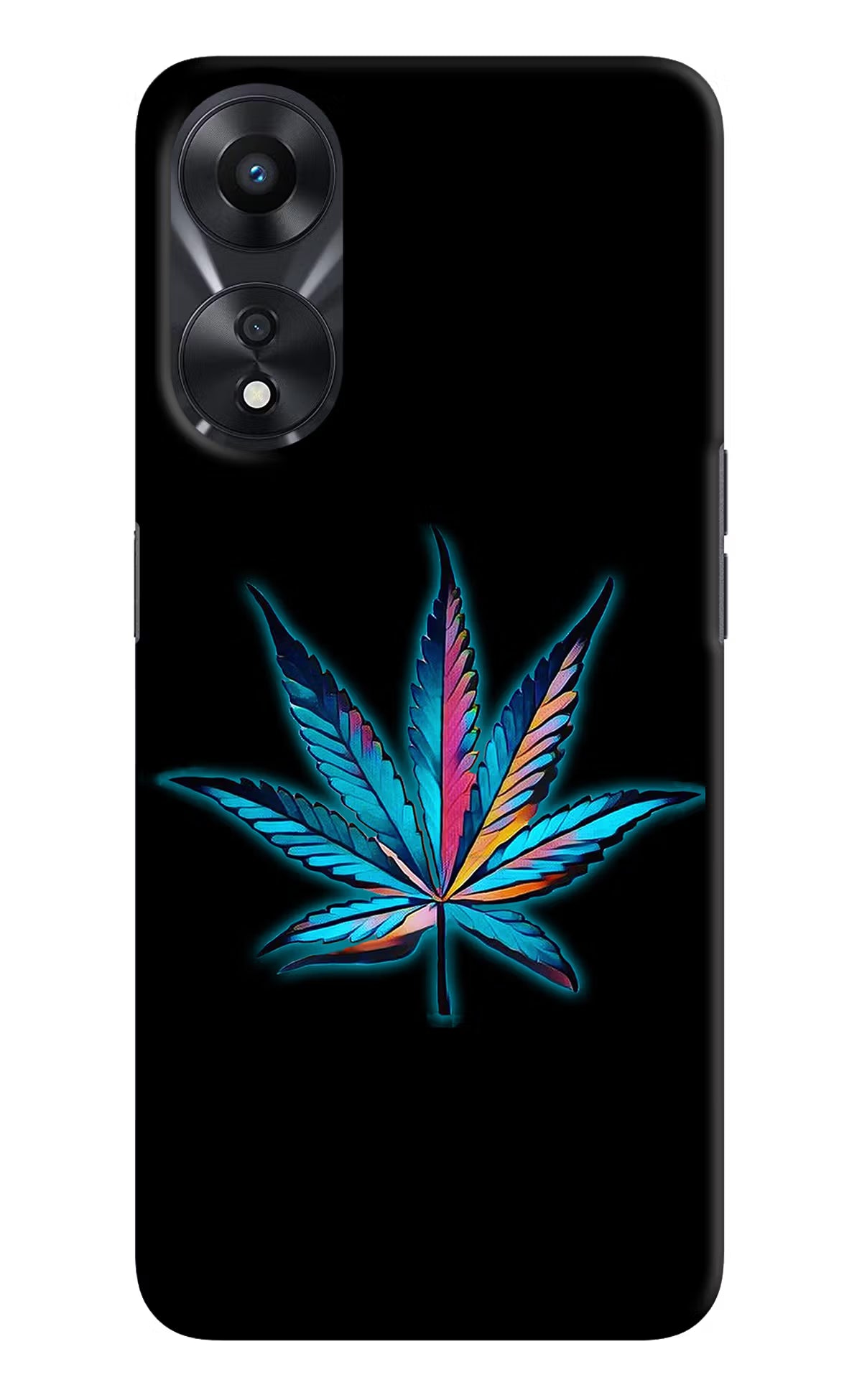 Weed Oppo A78 5G Hard Case Back Cover by Casekaro