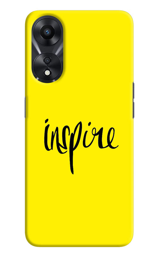 Inspire Oppo A78 5G Hard Case Back Cover by Casekaro