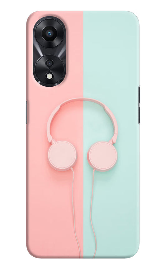 Music Lover Oppo A78 5G Hard Case Back Cover by Casekaro