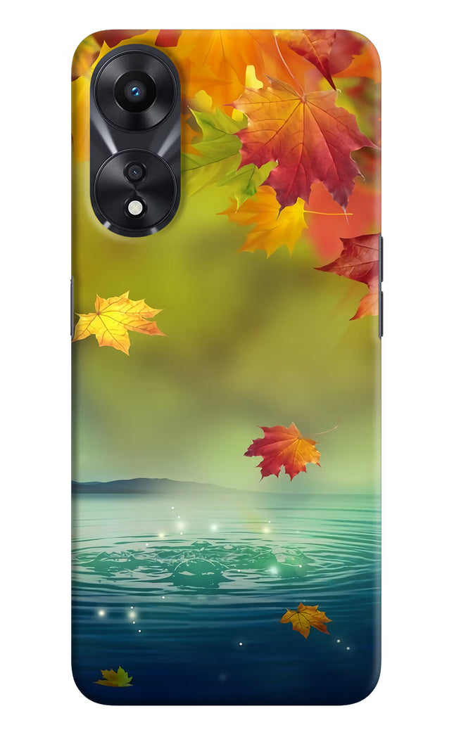 Flowers Oppo A78 5G Hard Case Back Cover by Casekaro