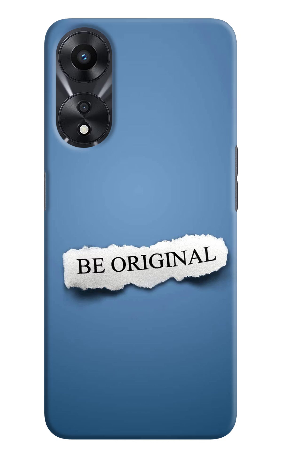 Be Original Oppo A78 5G Hard Case Back Cover by Casekaro