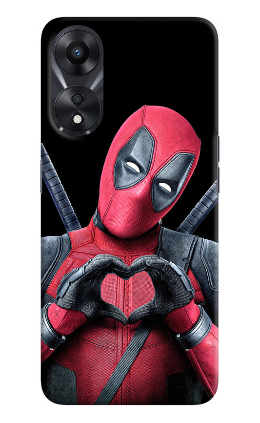 Deadpool Oppo A78 5G Hard Case Back Cover by Casekaro