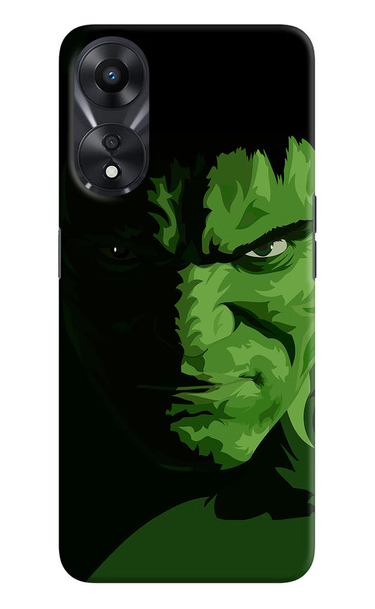 HULK Oppo A78 5G Hard Case Back Cover by Casekaro