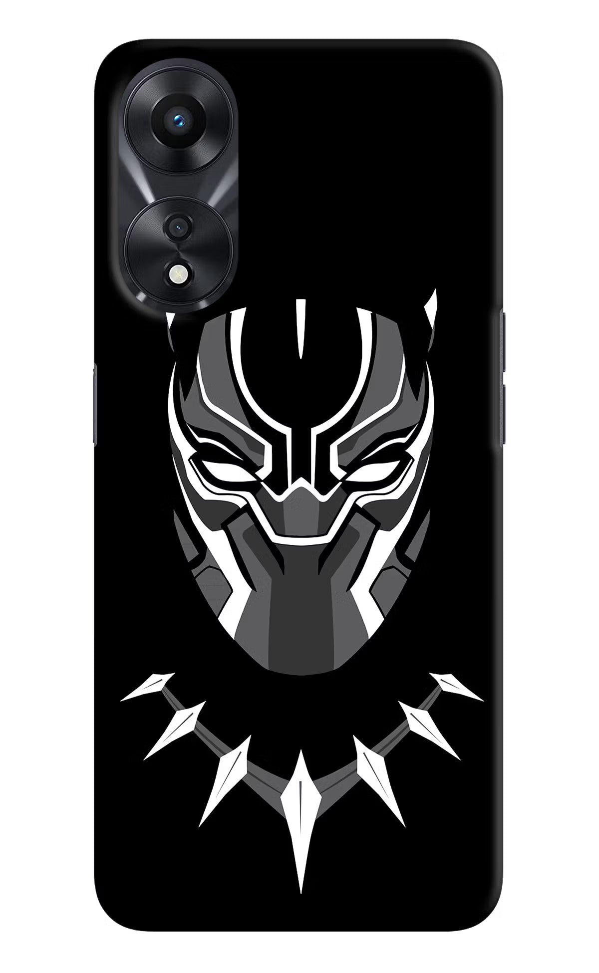 Black Panther Oppo A78 5G Hard Case Back Cover by Casekaro