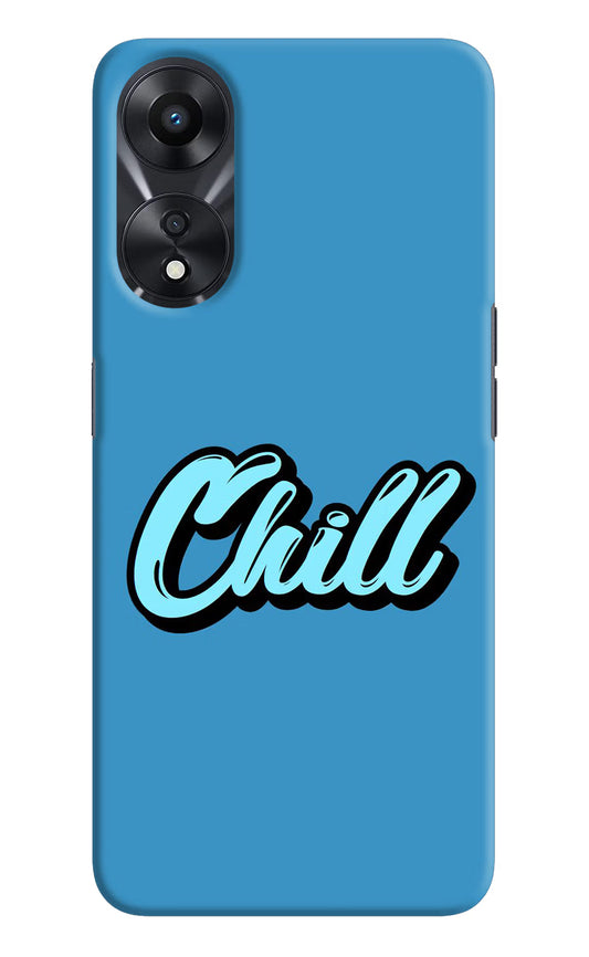 Chill Oppo A78 5G Hard Case Back Cover by Casekaro