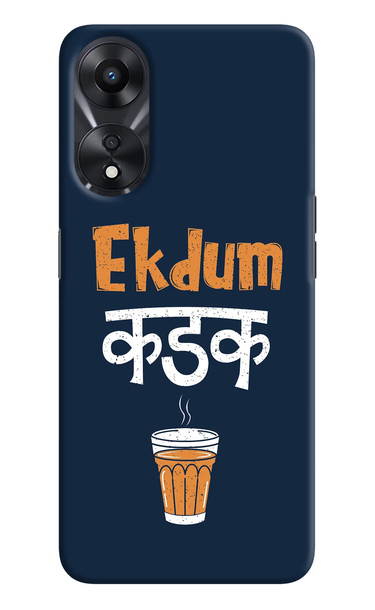 Ekdum Kadak Chai Oppo A78 5G Hard Case Back Cover by Casekaro