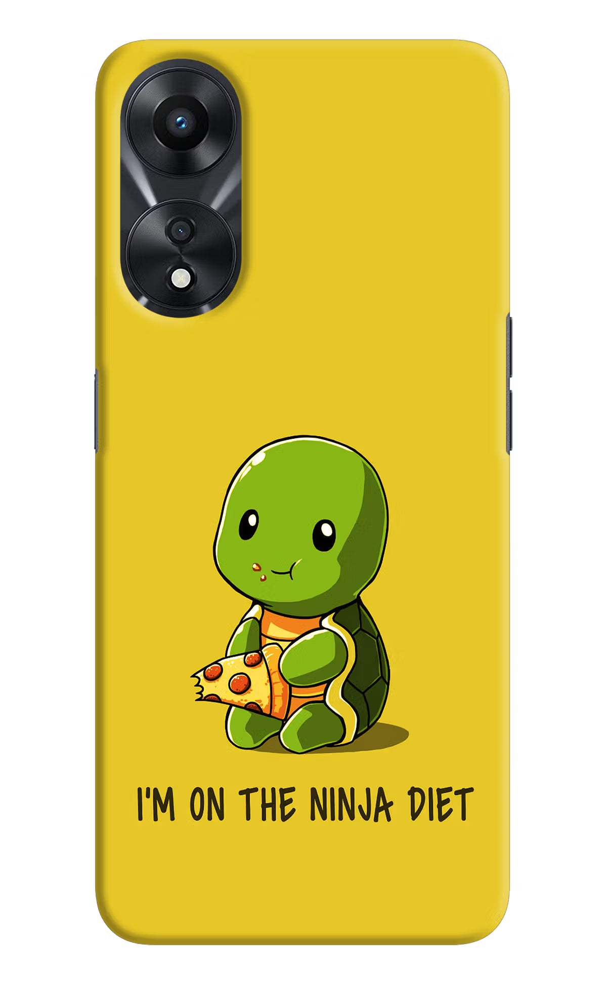I'm on Ninja Diet Oppo A78 5G Hard Case Back Cover by Casekaro