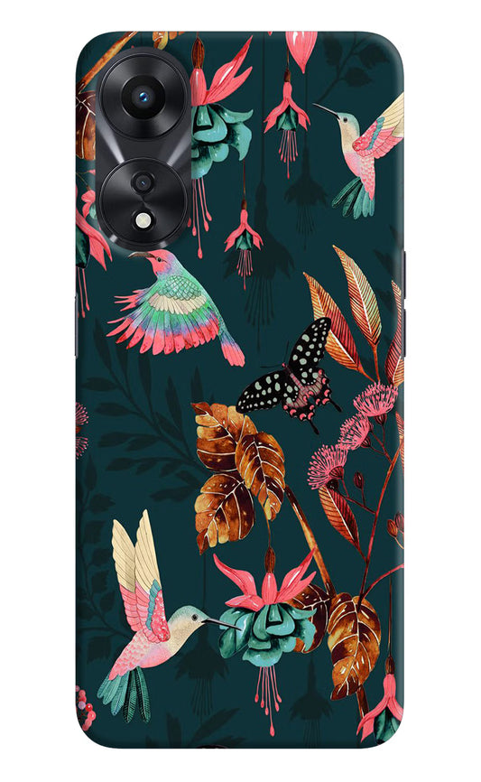 Birds Oppo A78 5G Hard Case Back Cover by Casekaro