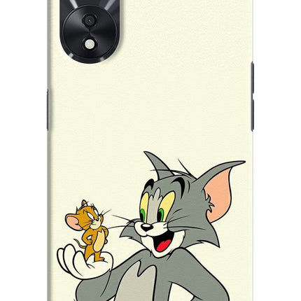Tom & Jerry Oppo A78 5G Hard Case Back Cover by Casekaro