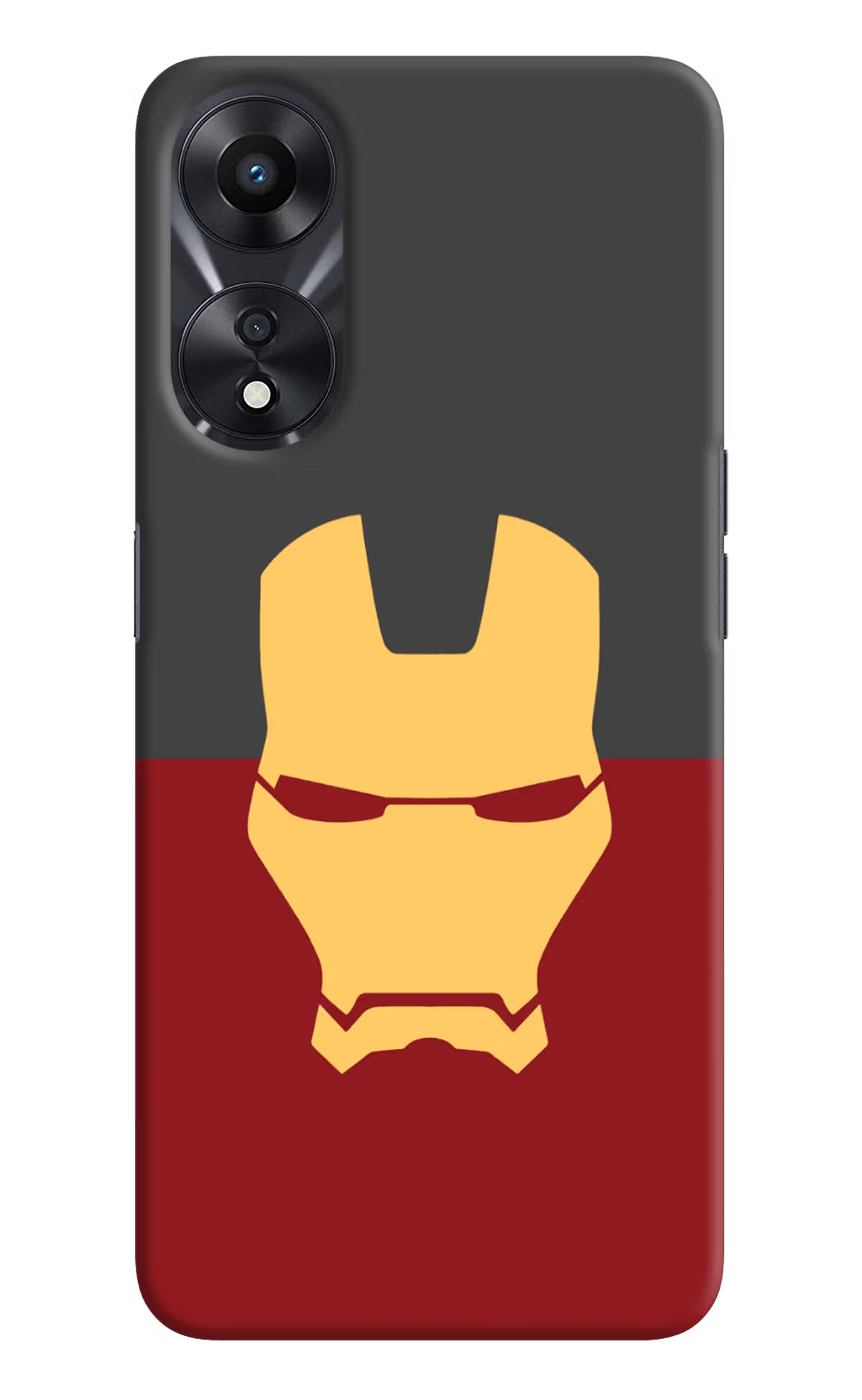 Ironman Oppo A78 5G Hard Case Back Cover by Casekaro