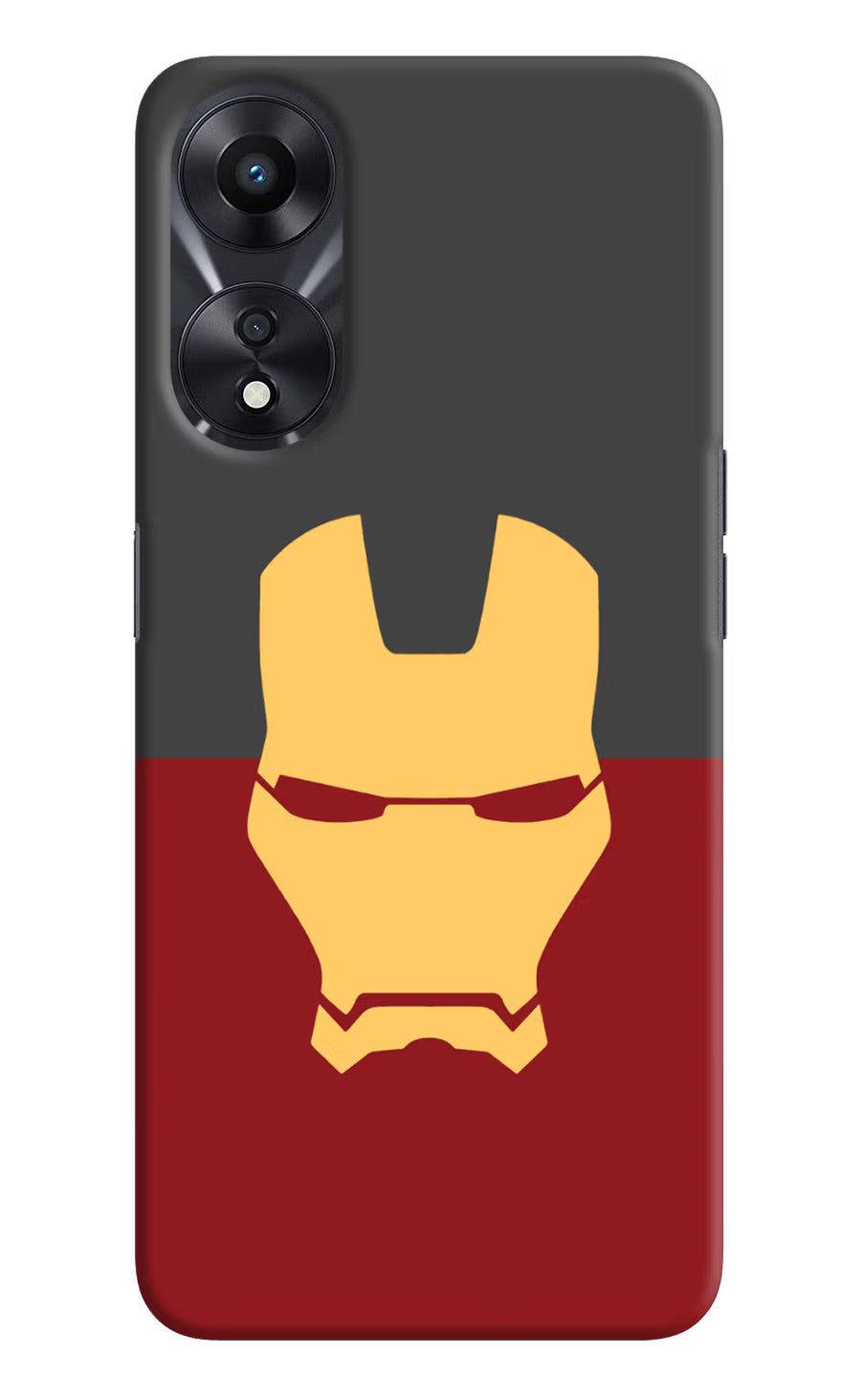 Ironman Oppo A78 5G Back Cover, Hard case