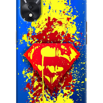 Superman logo Oppo A78 5G Hard Case Back Cover by Casekaro