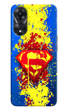 Superman logo Oppo A78 5G Hard Case Back Cover by Casekaro