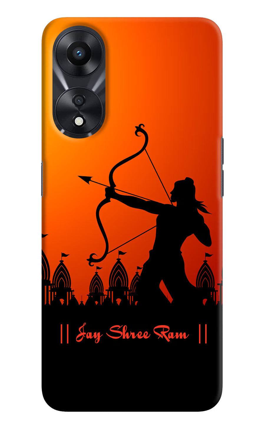 Lord Ram - 4 Oppo A78 5G Back Cover, Hard case