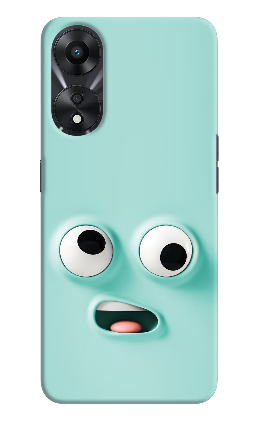Funny Cartoon Oppo A78 5G Back Cover, Hard case