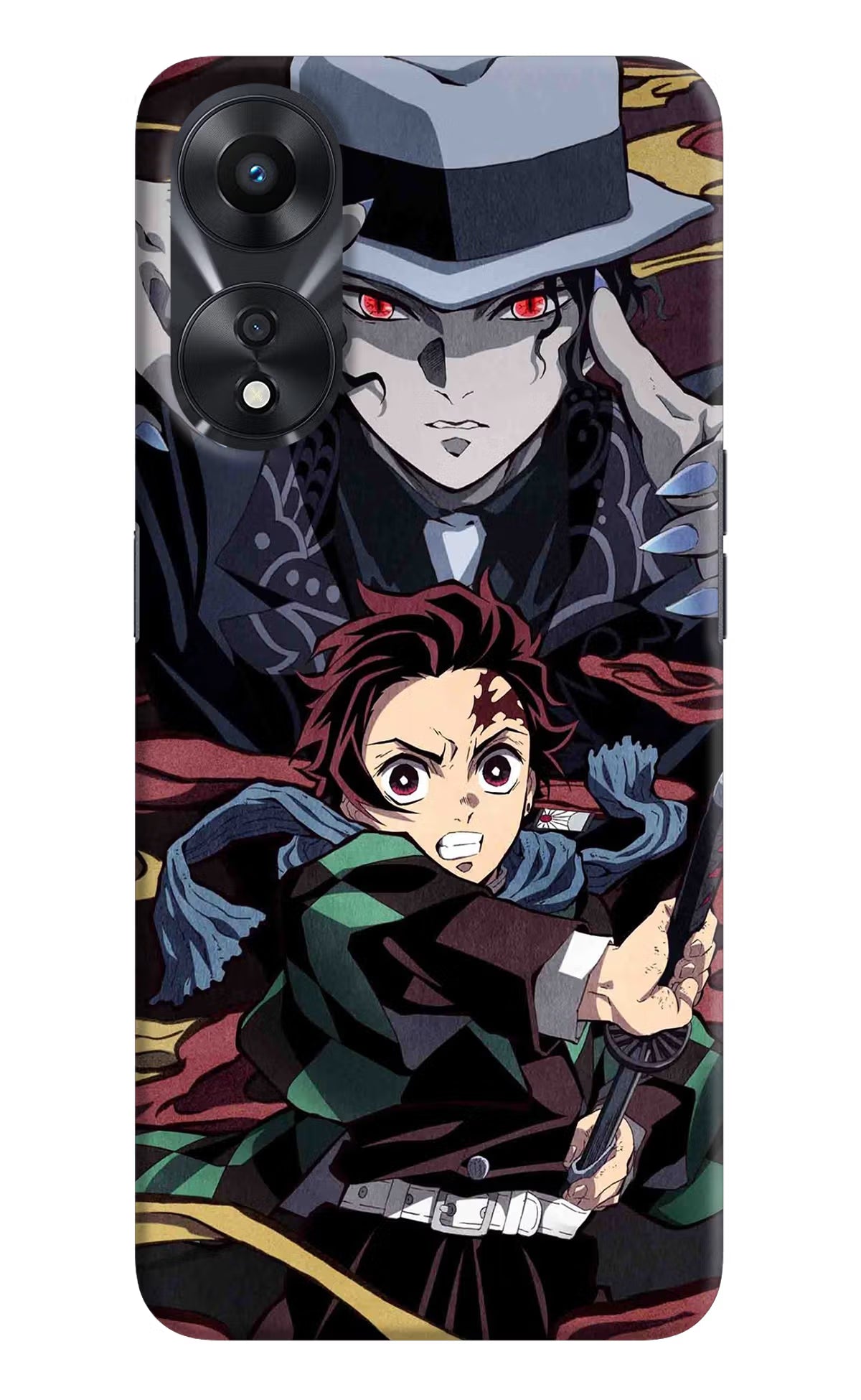 Demon Slayer Oppo A78 5G Hard Case Back Cover by Casekaro