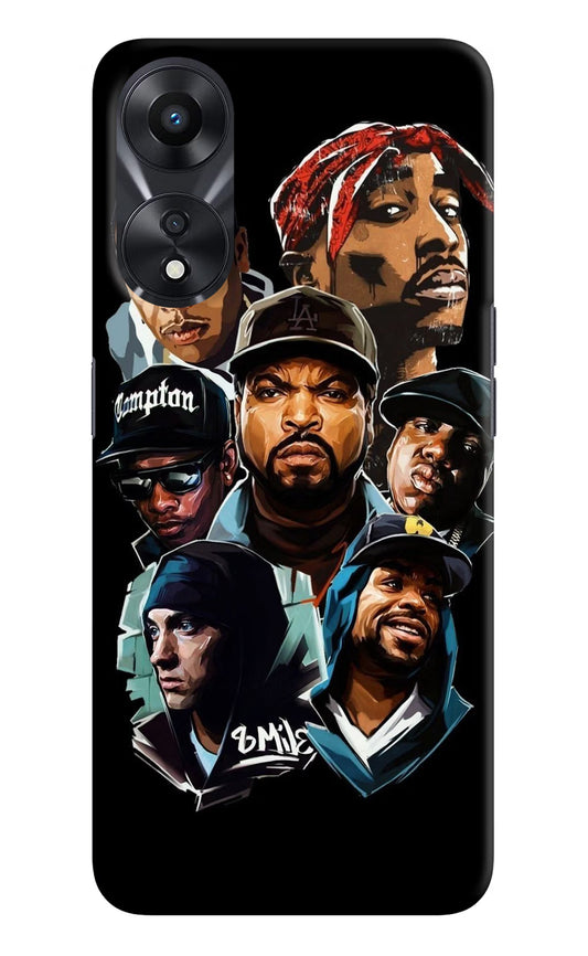 Rappers Oppo A78 5G Hard Case Back Cover by Casekaro