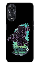 Black Panther Oppo A78 5G Hard Case Back Cover by Casekaro