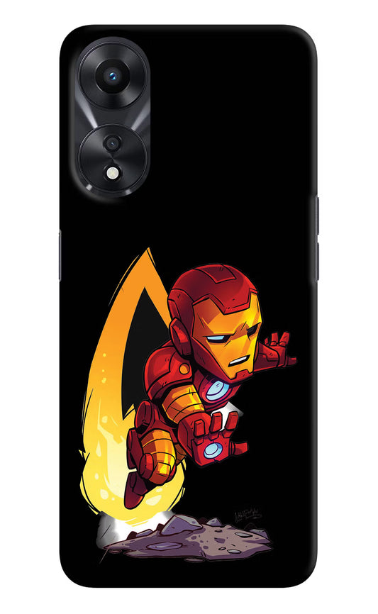 IronMan Oppo A78 5G Hard Case Back Cover by Casekaro