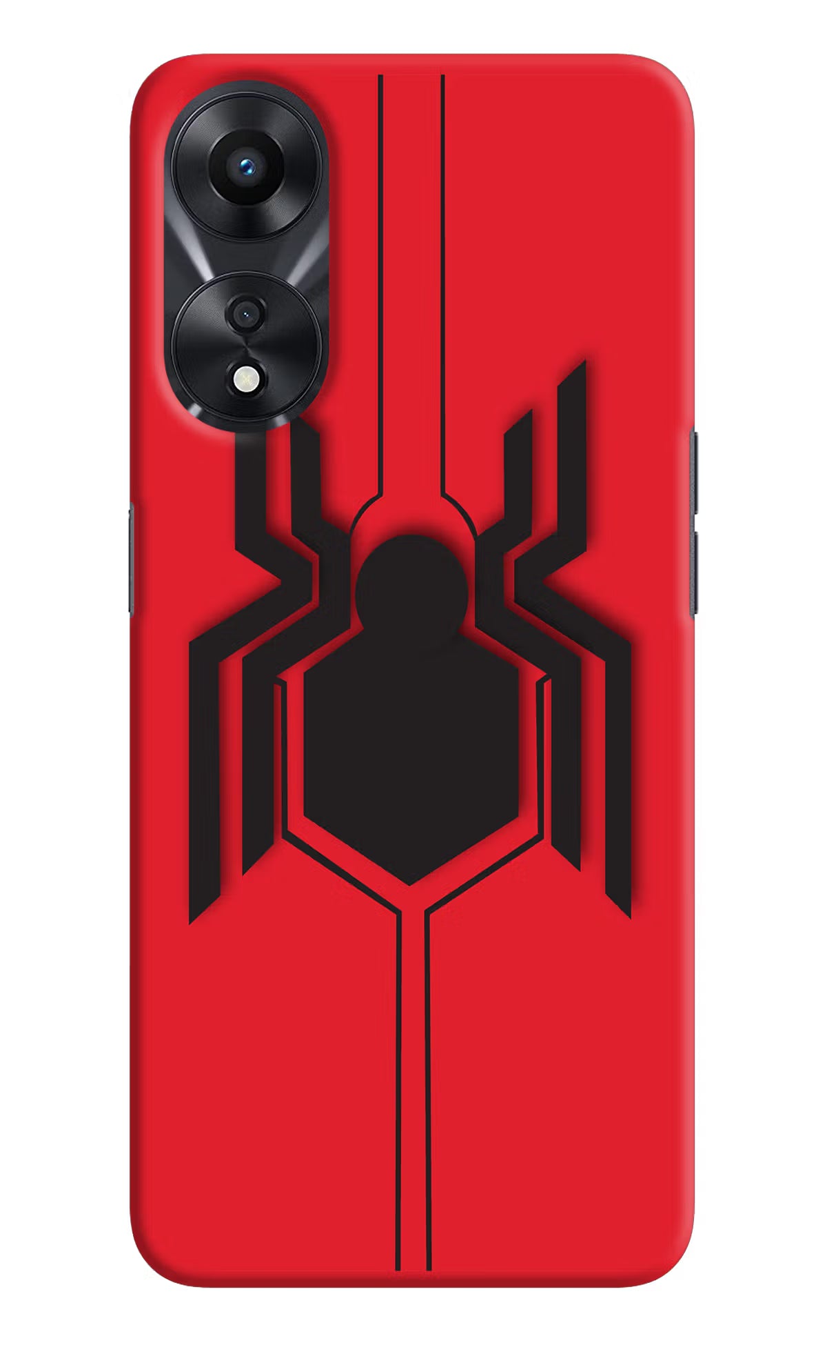 Spider Oppo A78 5G Hard Case Back Cover by Casekaro