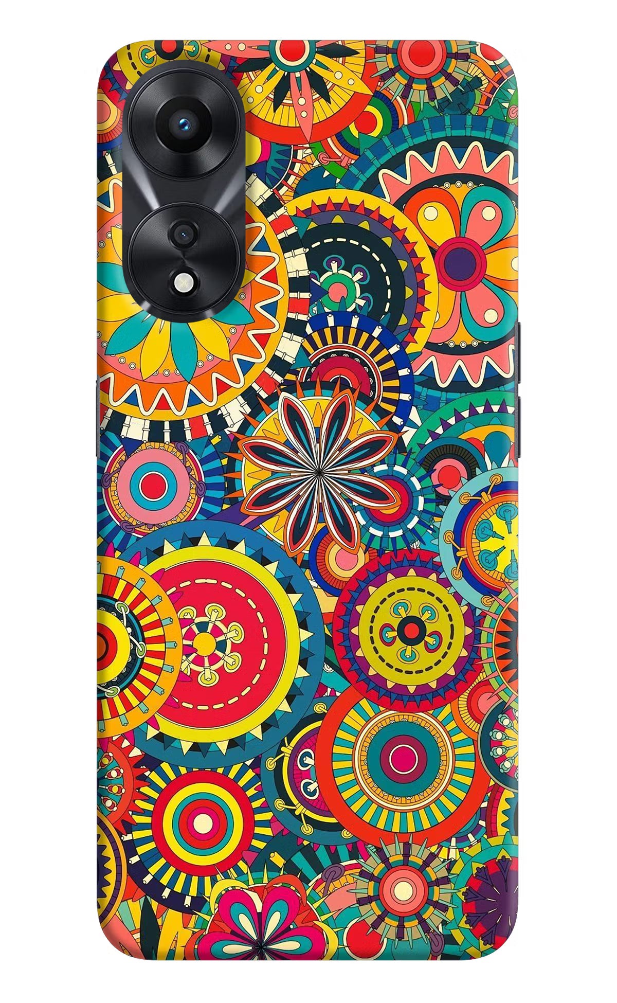 Gol Gol Art Oppo A78 5G Hard Case Back Cover by Casekaro