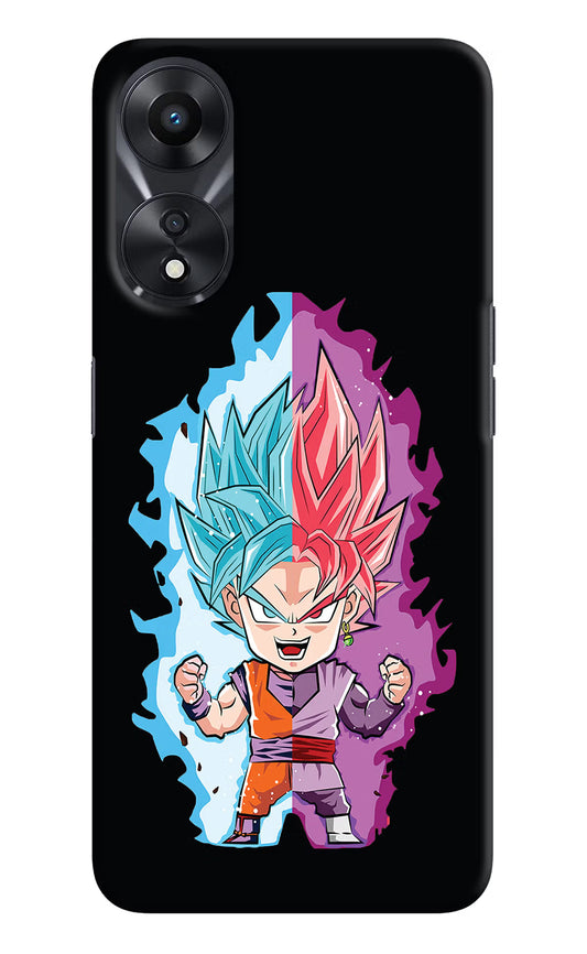 Chota Goku Oppo A78 5G Hard Case Back Cover by Casekaro