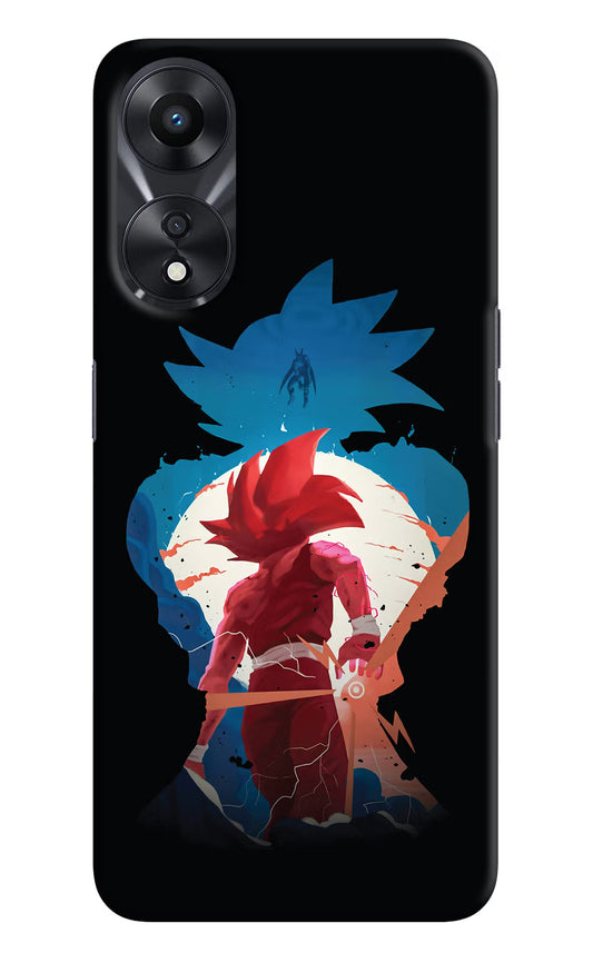 Goku Oppo A78 5G Hard Case Back Cover by Casekaro