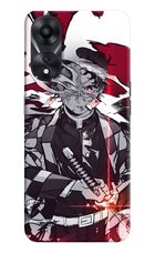 Demon Slayer Oppo A78 5G Hard Case Back Cover by Casekaro