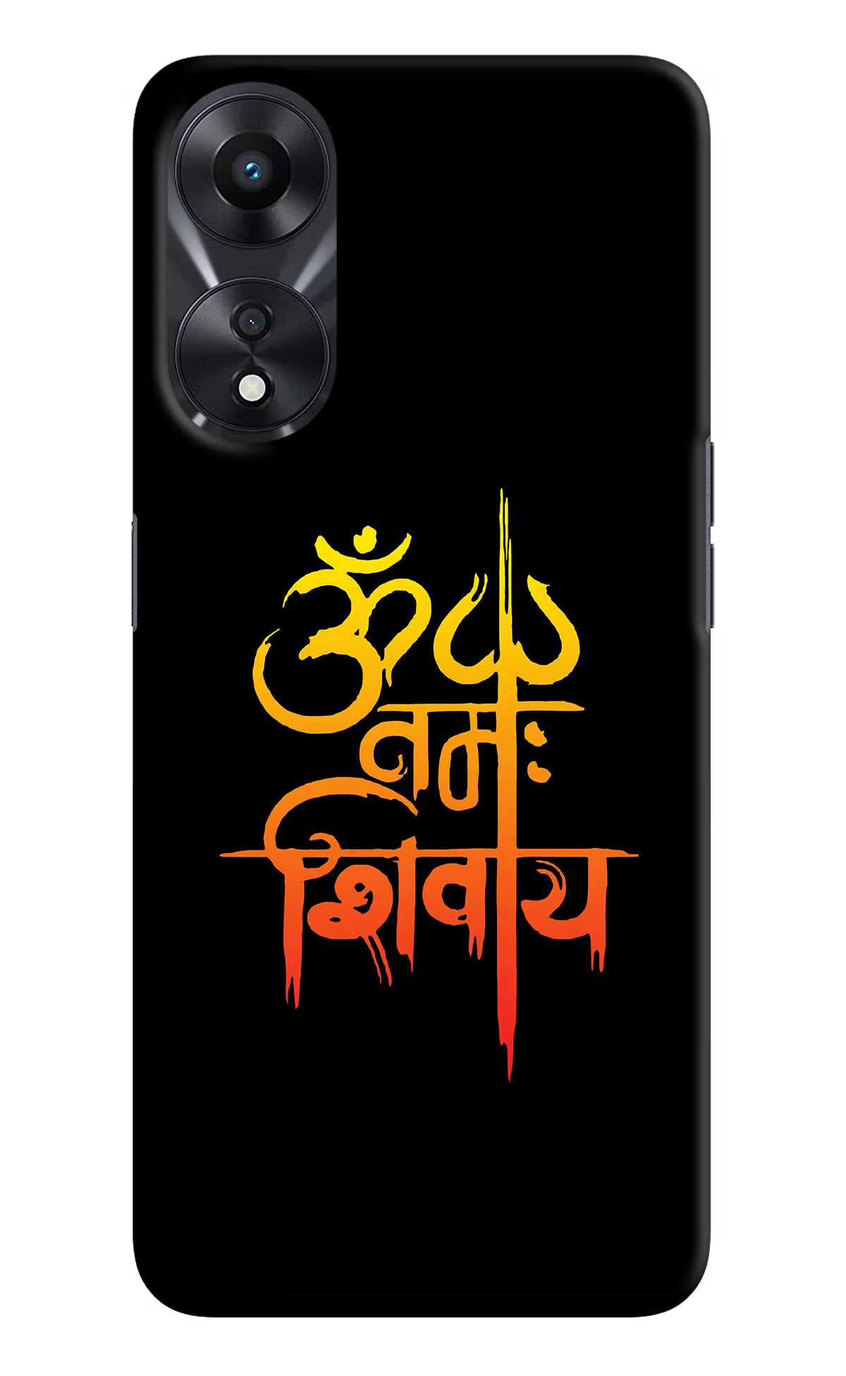 Om Namah Shivay Oppo A78 5G Hard Case Back Cover by Casekaro