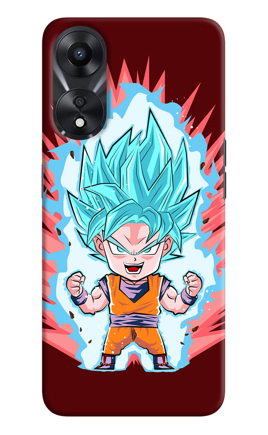 Goku Little Oppo A78 5G Hard Case Back Cover by Casekaro