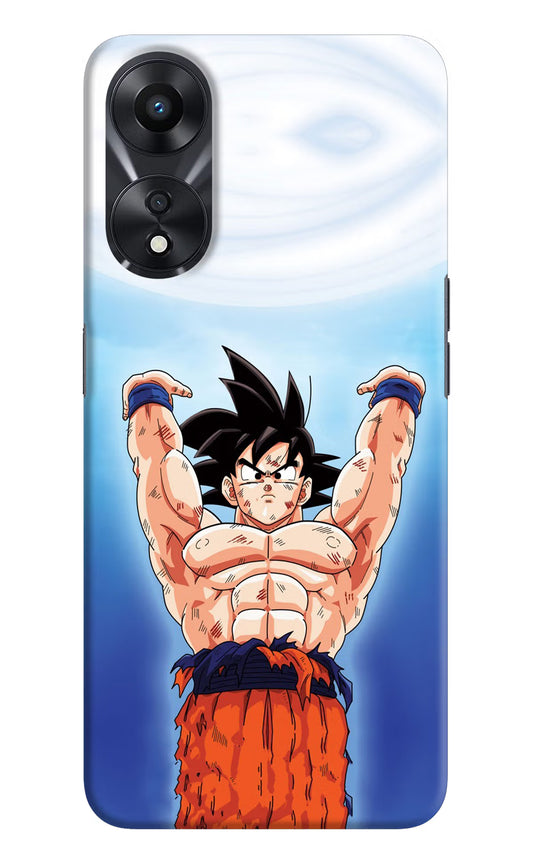 Goku Power Oppo A78 5G Hard Case Back Cover by Casekaro
