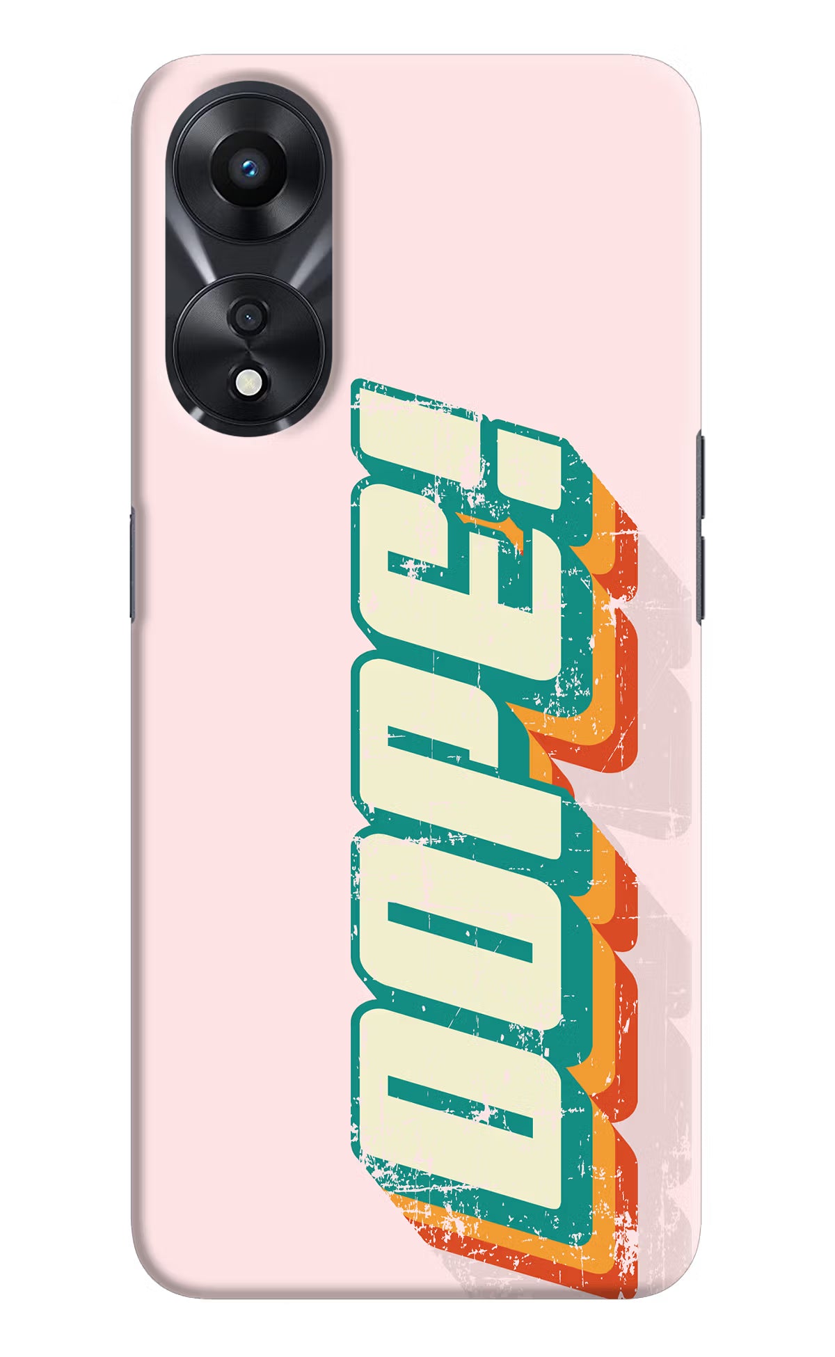 Dope Oppo A78 5G Hard Case Back Cover by Casekaro