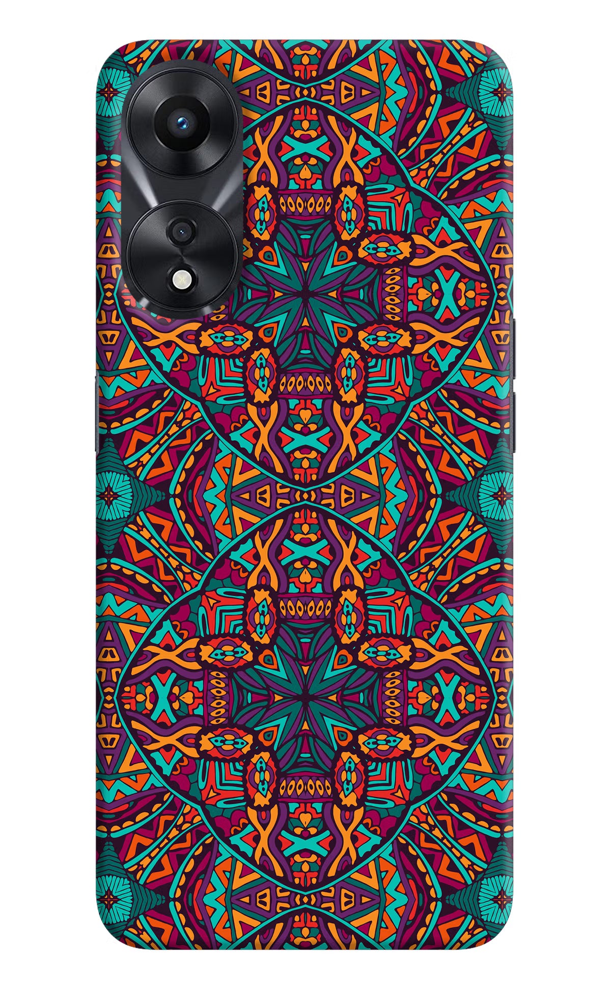 Colour Mandala Oppo A78 5G Hard Case Back Cover by Casekaro