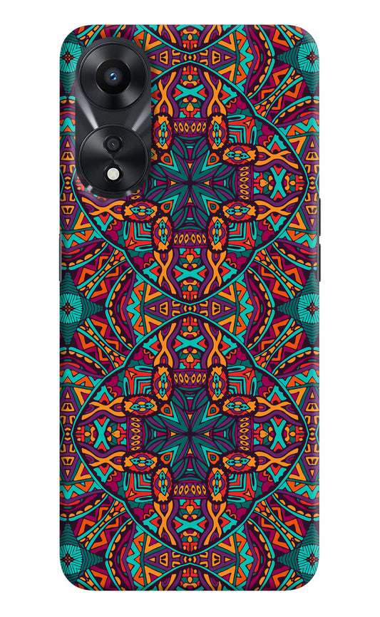 Colour Mandala Oppo A78 5G Hard Case Back Cover by Casekaro