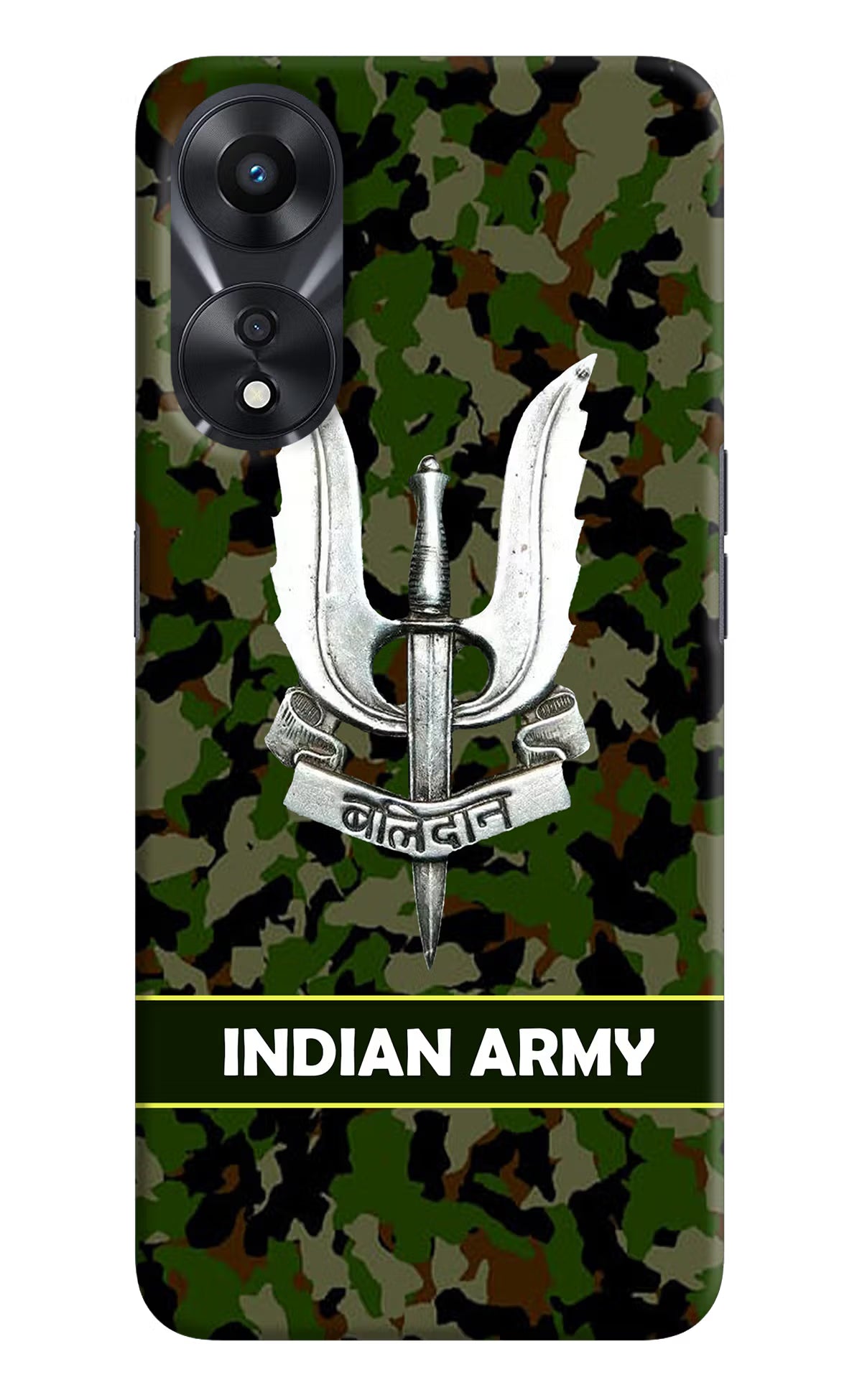 Balidan Indian Logo Oppo A78 5G Hard Case Back Cover by Casekaro