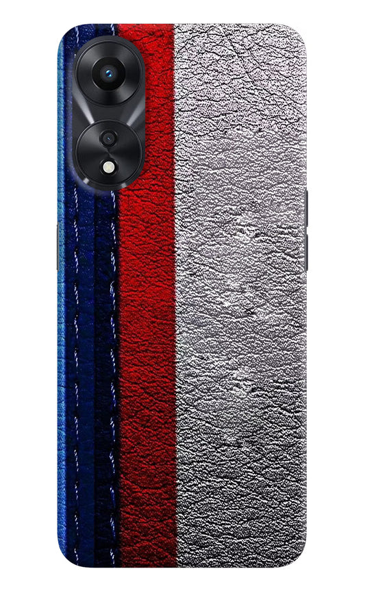 BMW Stripes Oppo A78 5G Hard Case Back Cover by Casekaro