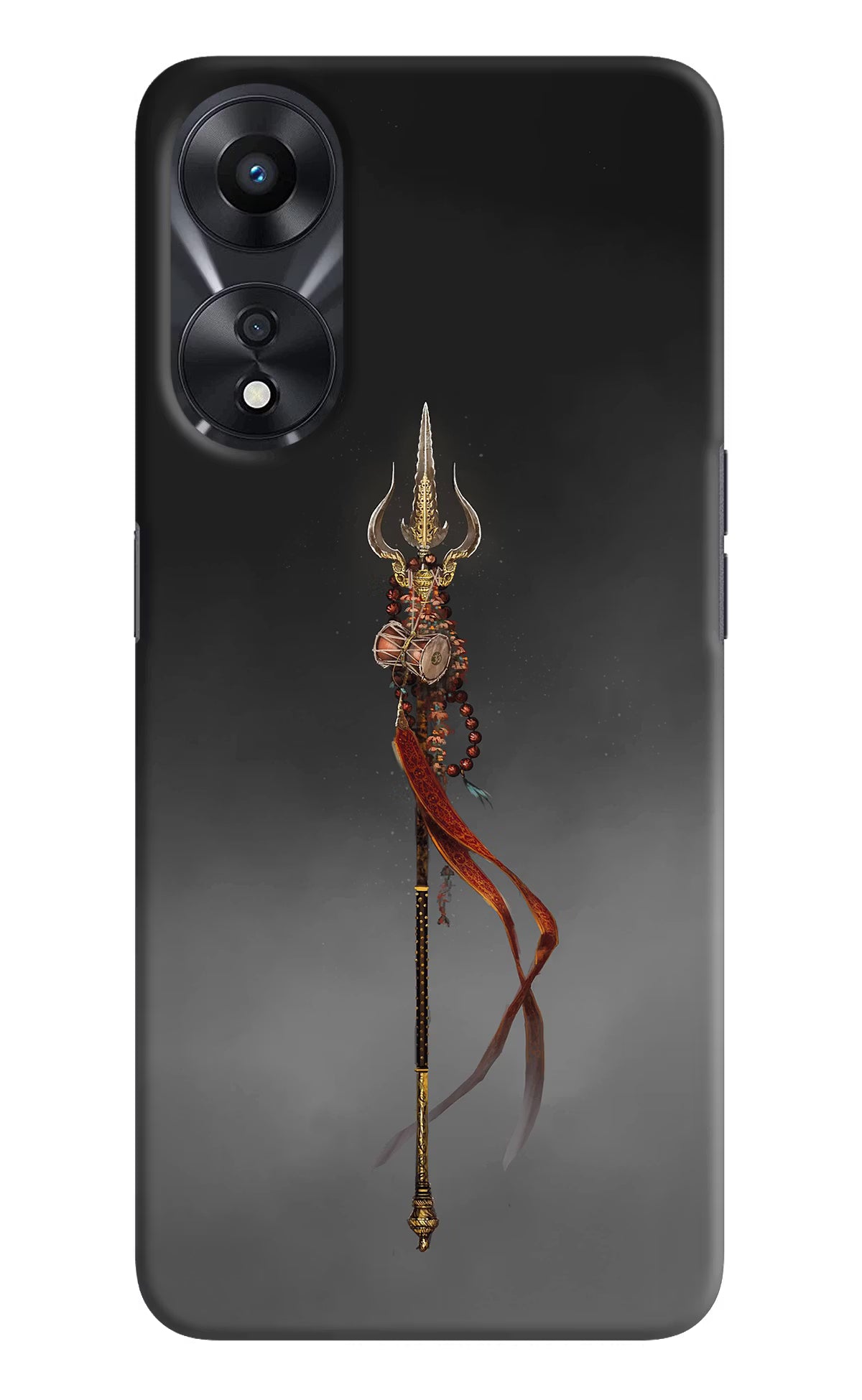 Shiv Trishul Oppo A78 5G Hard Case Back Cover by Casekaro