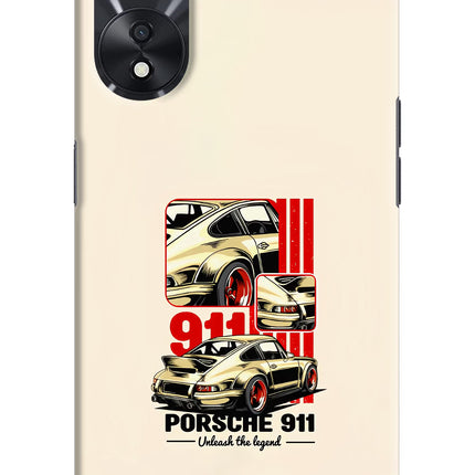 Classic Porsche 911 Oppo A78 5G Hard Case Back Cover by Casekaro