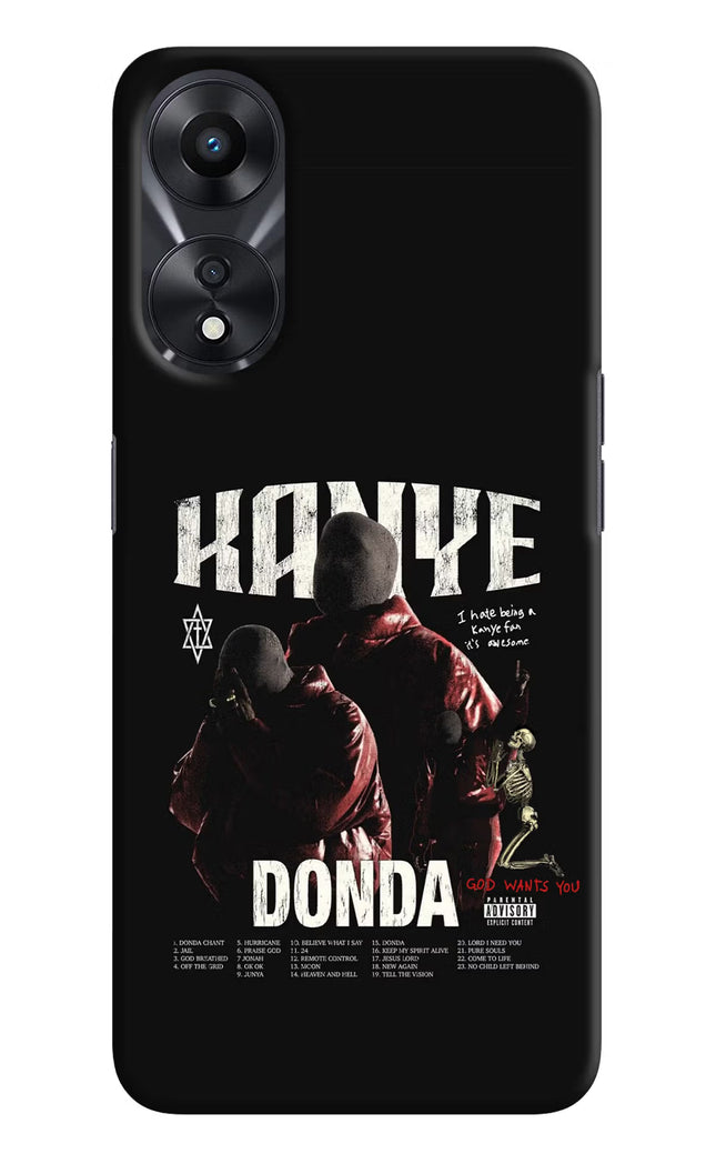 Donda Kanye West Oppo A78 5G Hard Case Back Cover by Casekaro