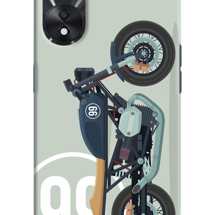 Classic Cafe Racer 99 Oppo A78 5G Hard Case Back Cover by Casekaro