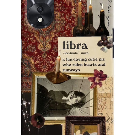 Libra Zodiac Oppo A78 5G Hard Case Back Cover by Casekaro