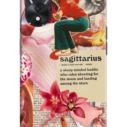 Sagittarius Zodiac Oppo A78 5G Hard Case Back Cover by Casekaro